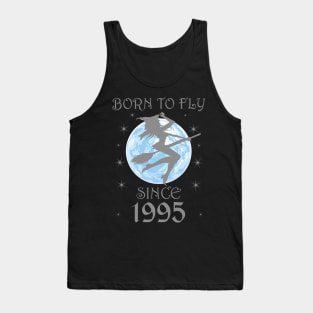 BORN TO FLY SINCE 1943 WITCHCRAFT T-SHIRT | WICCA BIRTHDAY WITCH GIFT Tank Top